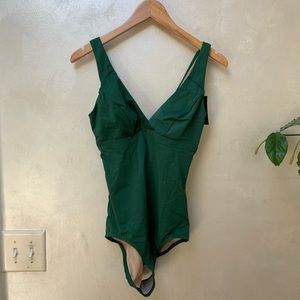 Land of Women Serena V Neck One Piece Eden Nylon M